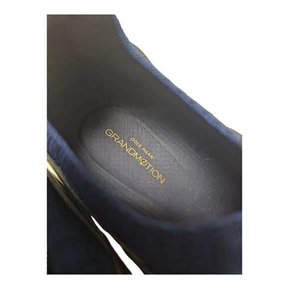 COLE HAAN Grand Motion Stitchlite Woven Sneaker Blue Black Brown - Size 11 - Picture 10 of 11